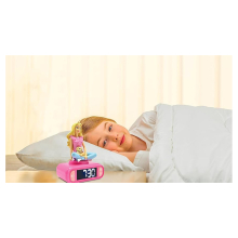                             Lexibook budík Barbie se svítící figurkou                        