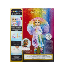                             Rainbow High Air Brush panenka - zelené oči                        