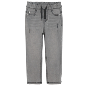 Džíny s trháním regular fit- šedé