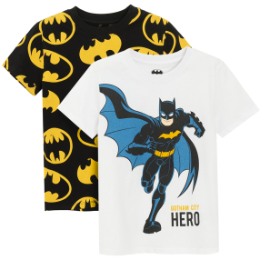 Tričko s krátkým rukávem Batman 2ks -mix