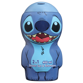 Sprchový gel a šampon Stitch 2D 2v1 400 ml