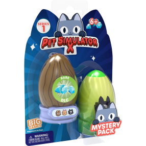 Vajíčka s figurkami Pet simulator 2 ks