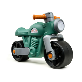 Odrážedlo motorka  "Premier" vintage zelené