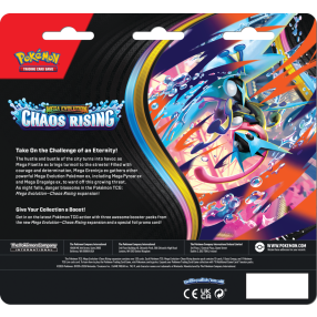 Pokémon TCG: ME04 Chaos Rising - 3 Blister Booster