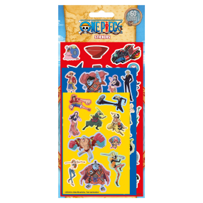 One Piece set samolepek, 60 ks