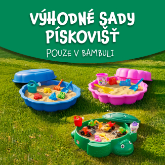 Výhodné sety pískovišť právě v Bambuli
