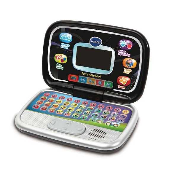 Vtech První notebook - černý                    