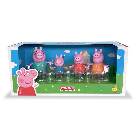 Prasátko Pepa set 4 figurky                    