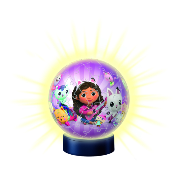 Puzzle-Ball 3D Gabinin kouzelný domeček 72 dílků (noční edic                    