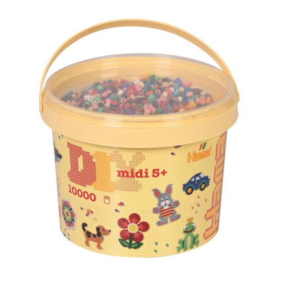 Korálky Hama mix 10.000 ks Midi                    
