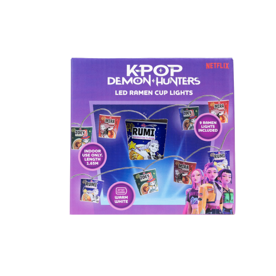 K-pop Demon Hunters světelný řetěz (Ramen)                    